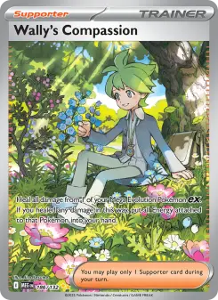 Pokémon-Karte Wally's Compassion 186/132
