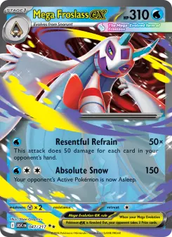 Pokémon-Karte Mega Froslass ex 047/217