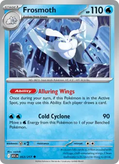 Pokémon-Karte Frosmoth 053/217