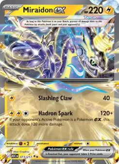 Pokémon-Karte Miraidon ex 073/217