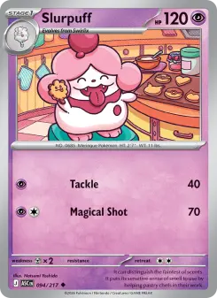 Pokémon-Karte Slurpuff 094/217