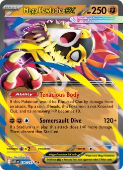 Pokémon-Karte Mega Hawlucha ex 116/217