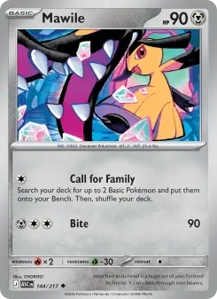 Pokémon-Karte Mawile 144/217