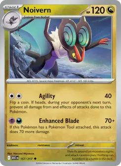 Pokémon-Karte Noivern 157/217