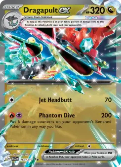 Pokémon-Karte Dragapult ex 160/217