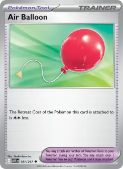 Pokémon-Karte Air Balloon 181/217