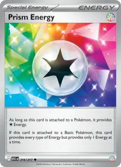 Pokémon-Karte Prism Energy 216/217
