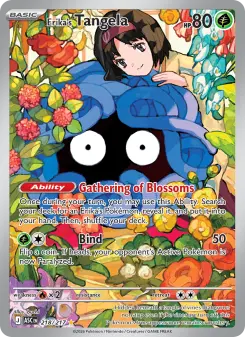 Pokémon-Karte Erika's Tangela 218/217