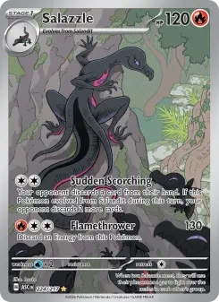Pokémon-Karte Salazzle 224/217