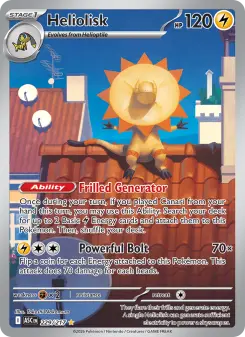 Pokémon-Karte Heliolisk 229/217
