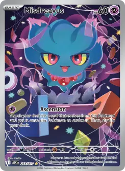 Pokémon-Karte Misdreavus 233/217