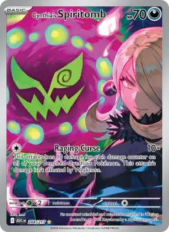 Pokémon-Karte Cynthia's Spiritomb 244/217