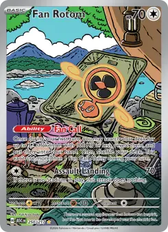 Pokémon-Karte Fan Rotom 250/217