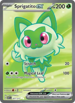 Pokémon-Karte Sprigatito ex 251/217