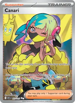 Pokémon-Karte Canari 257/217