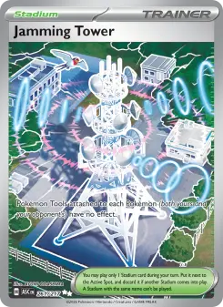 Pokémon-Karte Jamming Tower 261/217