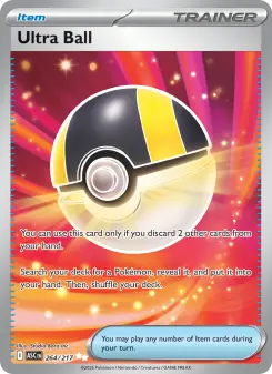 Pokémon-Karte Ultra Ball 264/217