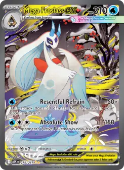Pokémon-Karte Mega Froslass ex 275/217