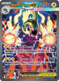 Pokémon-Karte Mega Eelektross ex 278/217