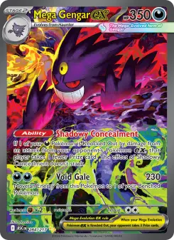 Pokémon-Karte Mega Gengar ex 284/217
