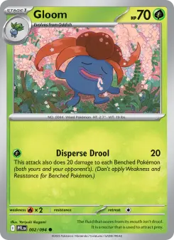 Pokémon-Karte Gloom 002/094