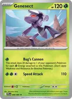 Pokémon-Karte Genesect 008/094