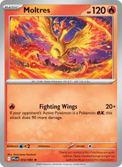 Pokémon-Karte Moltres 014/094