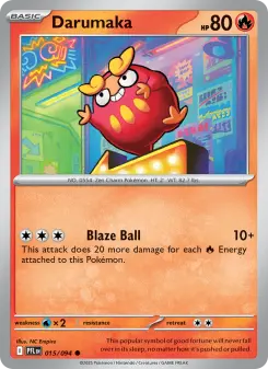 Pokémon-Karte Darumaka 015/094