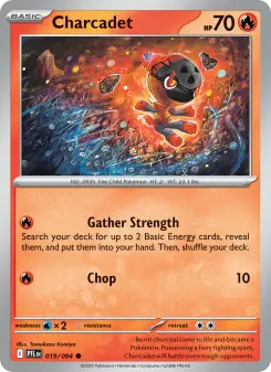 Pokémon-Karte Charcadet 019/094