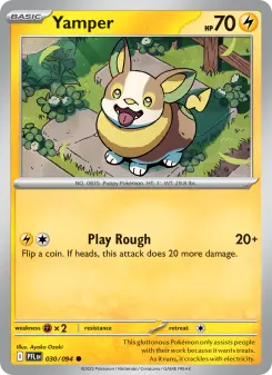 Pokémon-Karte Yamper 030/094