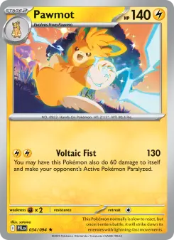 Pokémon-Karte Pawmot 034/094