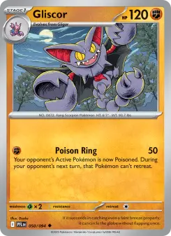Pokémon-Karte Gliscor 050/094