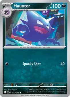 Pokémon-Karte Haunter 055/094