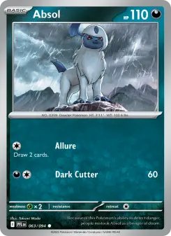 Pokémon-Karte Absol 063/094