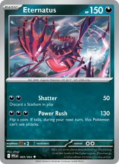 Pokémon-Karte Eternatus 069/094