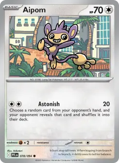 Pokémon-Karte Aipom 078/094