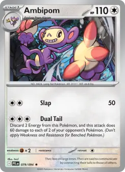 Pokémon-Karte Ambipom 079/094