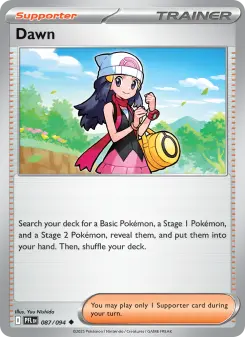 Pokémon-Karte Dawn 087/094