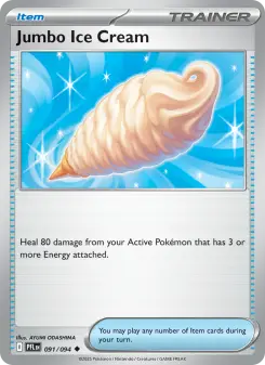Pokémon-Karte Jumbo Ice Cream 091/094
