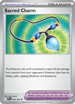 Pokémon-Karte Sacred Charm 093/094