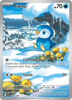 Pokémon-Karte Piplup 098/094