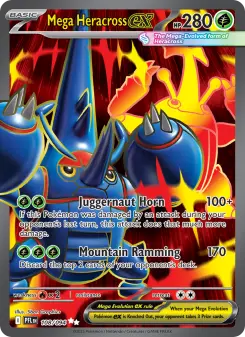 Pokémon-Karte Mega Heracross ex 108/094