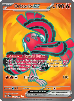 Pokémon-Karte Oricorio ex 110/094