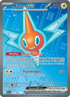Pokémon-Karte Rotom ex 111/094