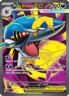 Pokémon-Karte Mega Sharpedo ex 113/094
