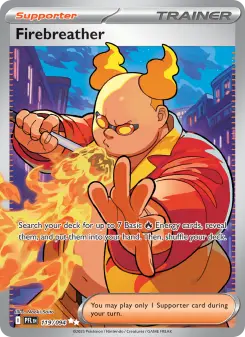 Pokémon-Karte Firebreather 119/094