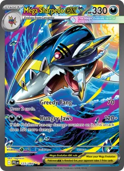 Pokémon-Karte Mega Sharpedo ex 127/094