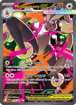 Pokémon-Karte Mega Lopunny ex 128/094