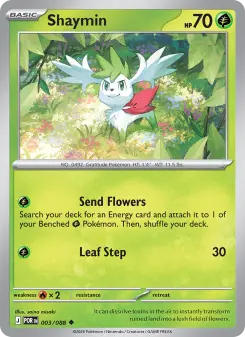 Pokémon-Karte Shaymin 003/088