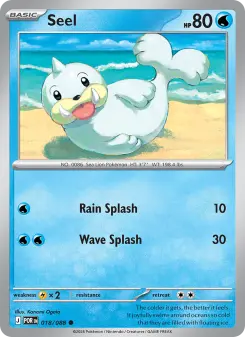 Pokémon-Karte Seel 018/088